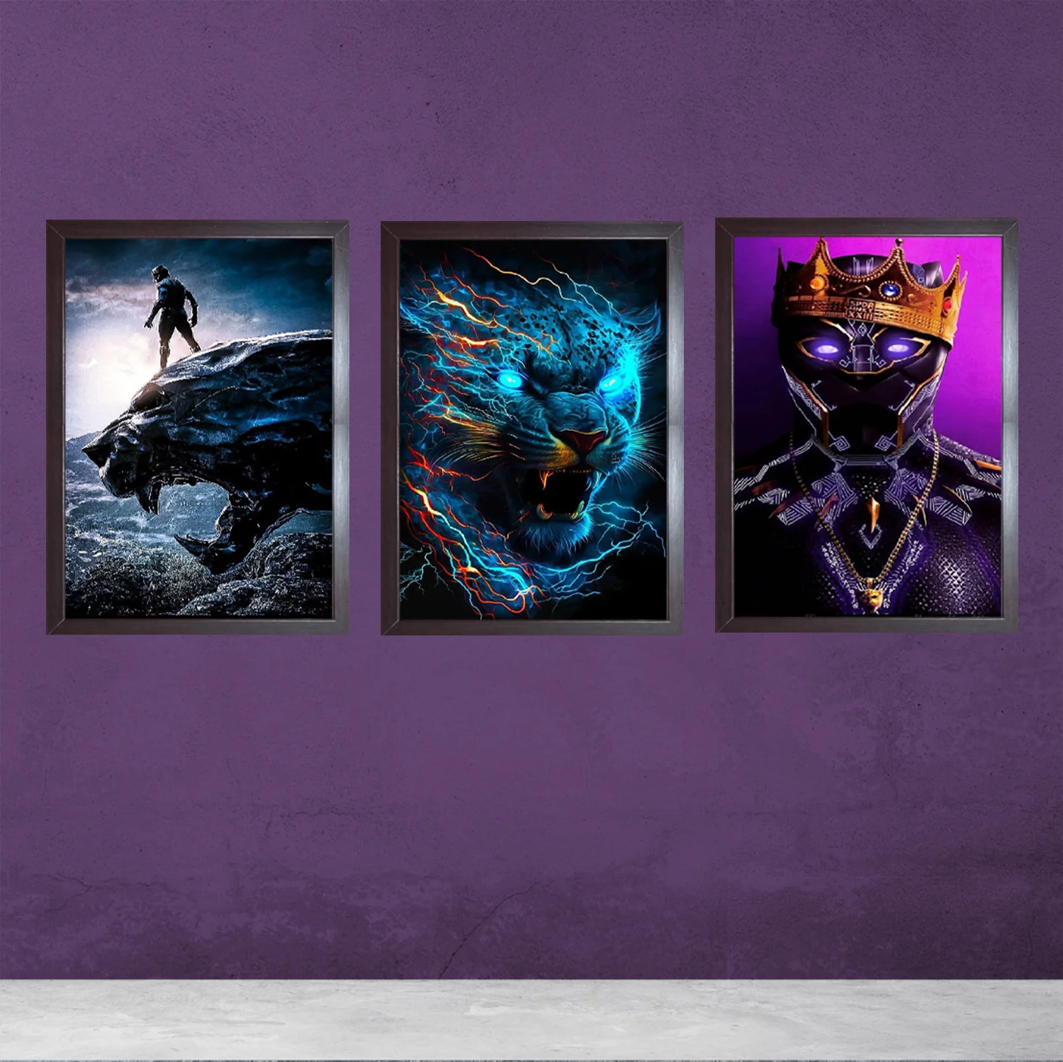 3 Pc Boys Gaming frames, Boys Room frame set - Image 3