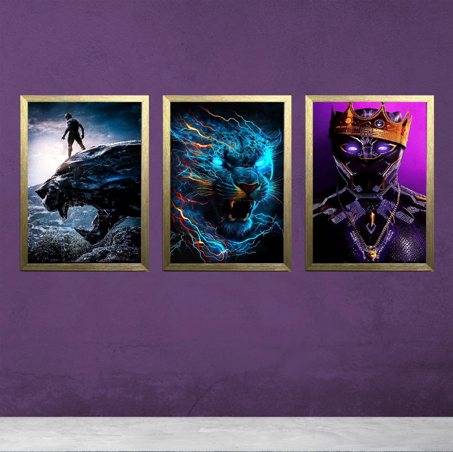 3 Pc Boys Gaming frames, Boys Room frame set - Image 5