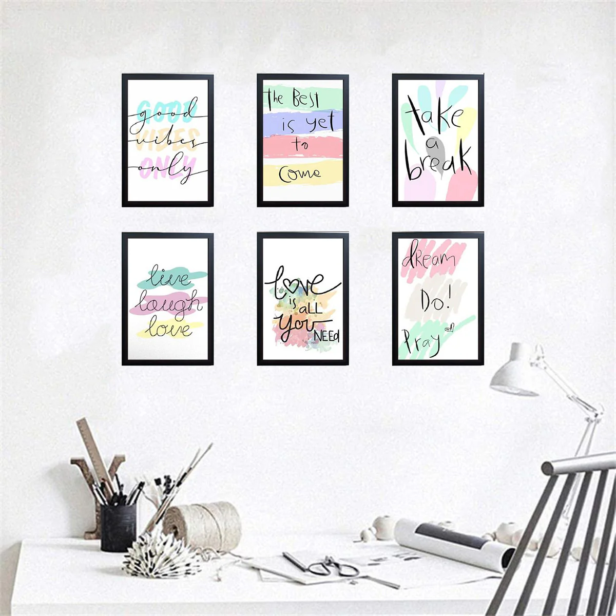 6 Pcs Inspirational Quote Frames set - Image 3