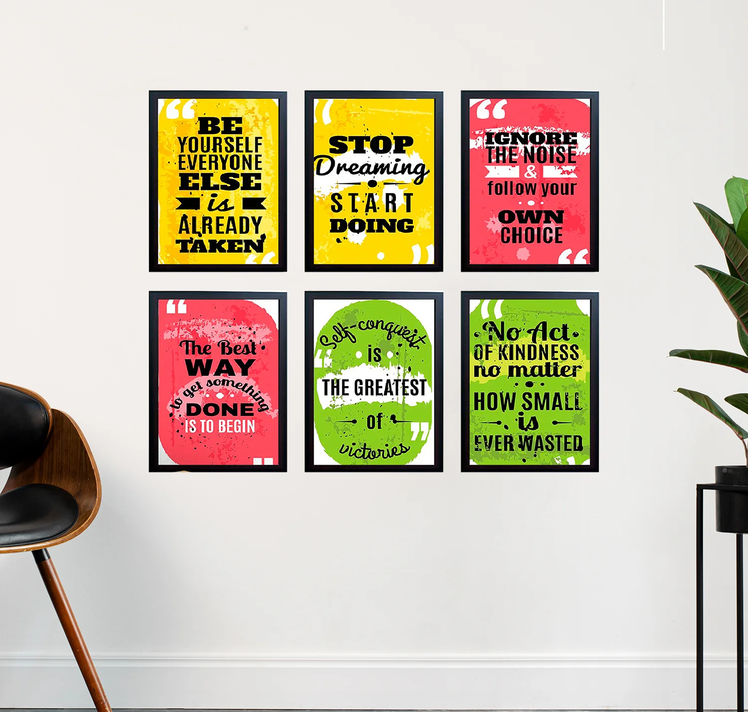 6 Pcs Inspirational Quote Frames set - Image 4