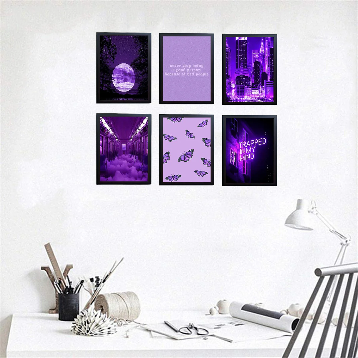 6 Pcs Inspirational Quote Frames set - Image 5