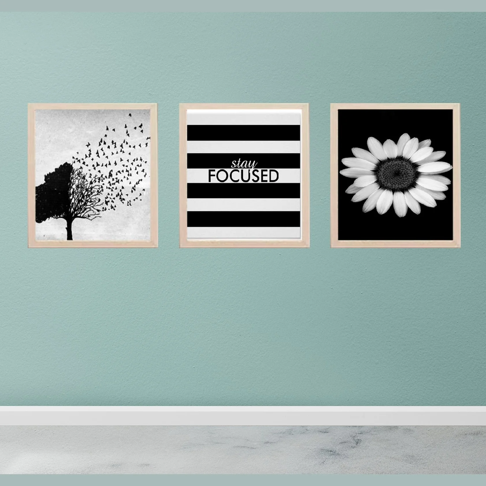 Abstract Photo Frame 3 PCS Aesthetic Picture Frames - Image 3