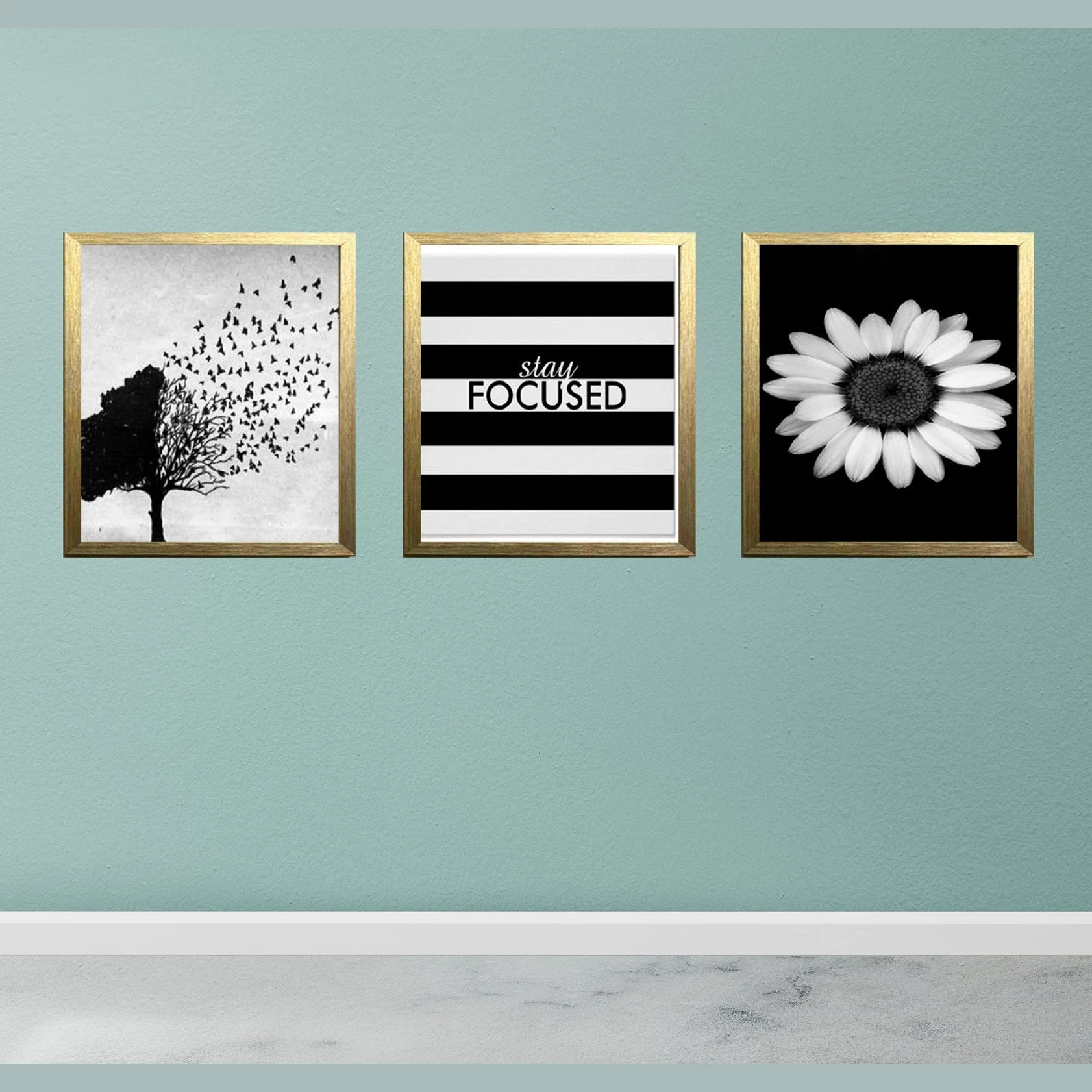 Abstract Photo Frame 3 PCS Aesthetic Picture Frames - Image 4