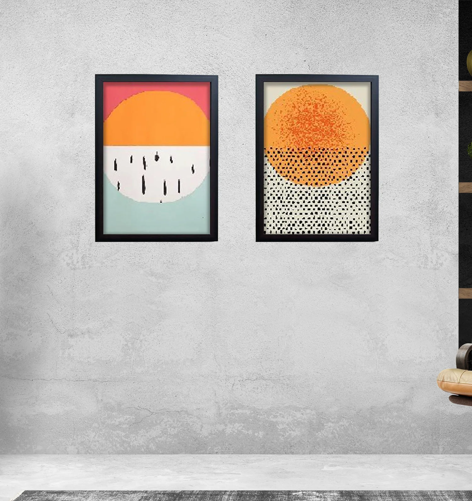 2 PCS Motivational Quote Picture Frame, Abstract Frames - Image 5