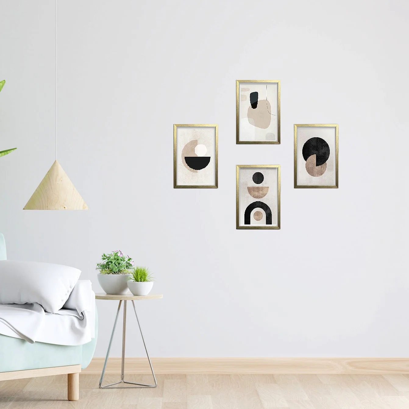 Set of 4 Aesthetic Art Frame set - Image 4